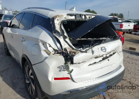 2017 Nissan Murano Platinum from USA, damaged, VIN 5N1AZ2MG4HN165184